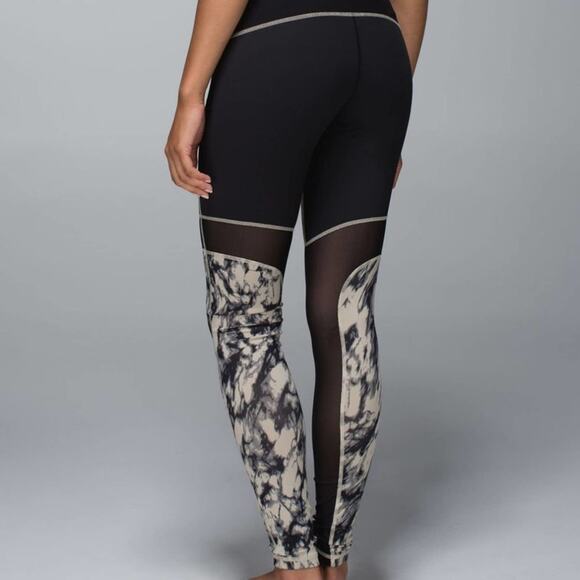 Vintage Lululemon Breathe Easy Running Lifestyle Leggings Granite Size 2 - Picture 1 of 6